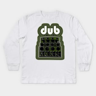 Dub Soundsystem- Green Kids Long Sleeve T-Shirt